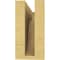 Ekena Millwork 3"W x 9"D x 6"H Classic Carmel Rough Cedar Woodgrain TimberThane Corbel, Primed Tan CORUR03X09X06CARRCPR - alternate 5